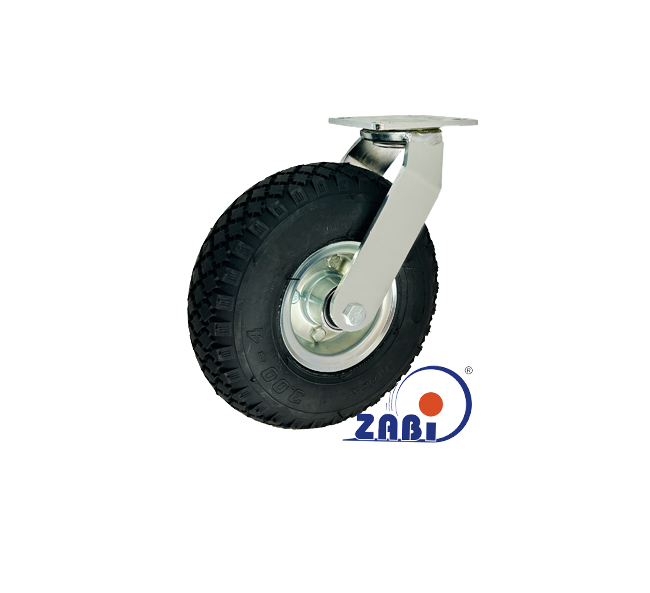 Колёса пневматические, Колёса пневматические, С поворотными опорами с обозначением 2602MŁKX4D 3D