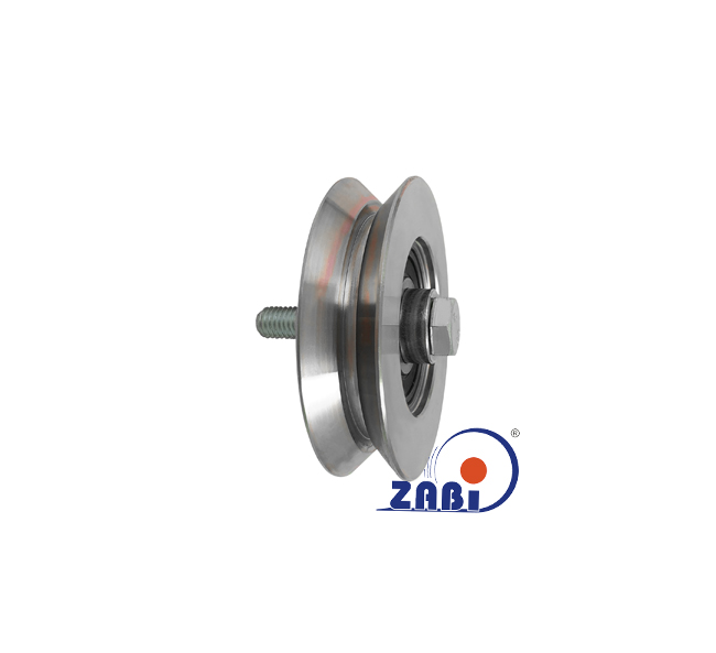 Rolki tworzywowe i metalowe, Rolki metalowe, Do bram na kątownik o symbolu RJK-89-22 3D