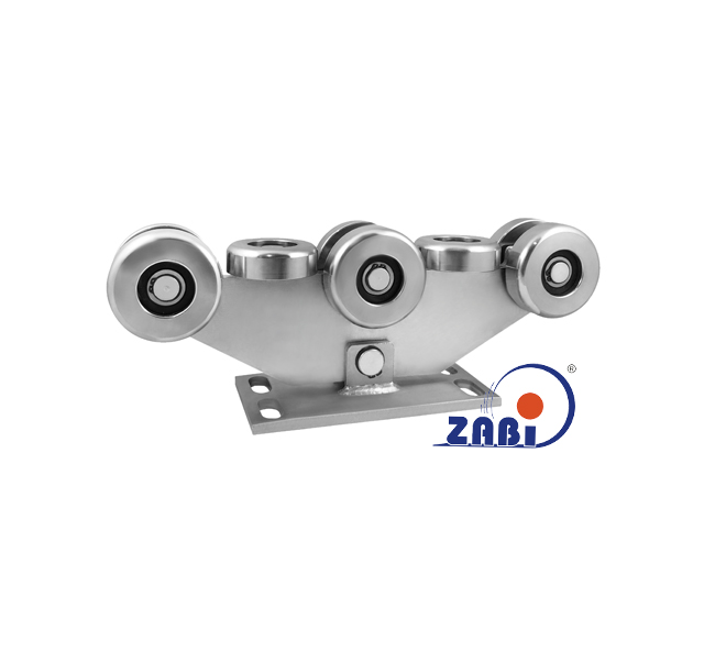 Ролики для откатных ворот, Каретки для откатных воро, Для профиля 100х90 стенка 4мм с обозначением W-8MM-100/90 3D