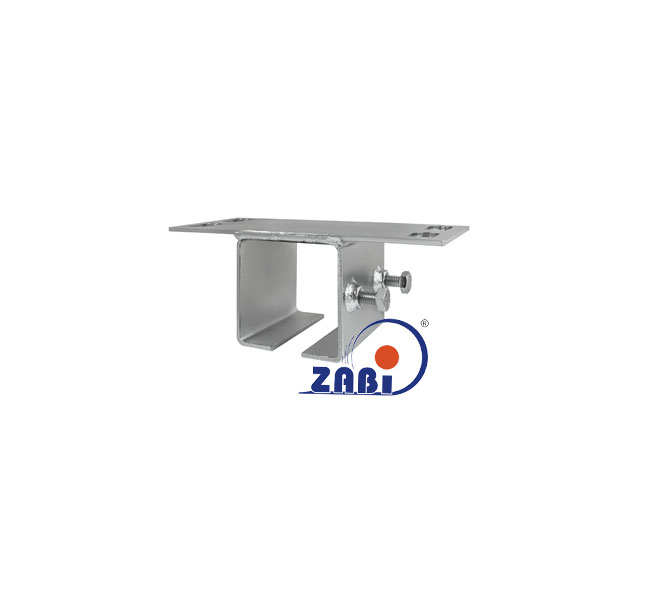 Laufwagen und Zubehör für Schiebetore und Selbsttragendes, Zubehör für Tore, Profilbefestigungen mit dem Symbol MG PROF 70X70 3D