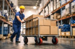 Jak dobrać koła przemysłowe do wózków transportowych?