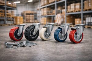 Jak dobrać koła i zestawy kołowe do wózka transportowego?