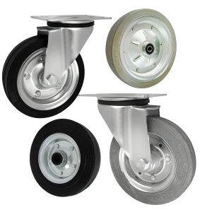 Koła metalowo-gumowe – zalety w przemyśle i typowe błędy doboru