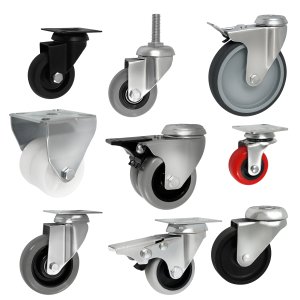 Koła aparaturowe i meblowe – jak wybrać kółka, które nie rysują podłogi?