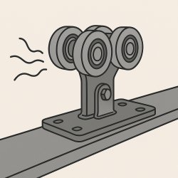 Rolki prowadzące i jezdne do bram przesuwnych – dobór, regulacja i typowe problemy