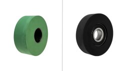 Dlaczego ZABI stawia na silikon? Porównanie do rolek z PU, gumy i PA6