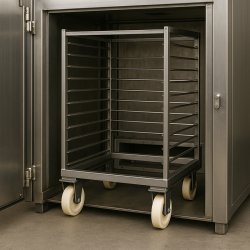 Odporne na temperaturę: koła i rolki do pieców, wędzarni, suszarni i przemysłu drzewnego