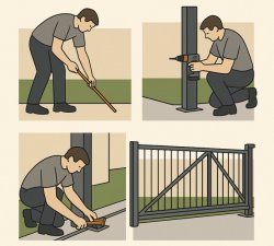 Laufwagen für Schiebetore – wie Sie sie auswählen und montieren, damit das Tor sicher und störungsfrei läuft