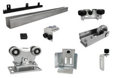 Co zawiera kompletny zestaw do montażu bramy przesuwnej?