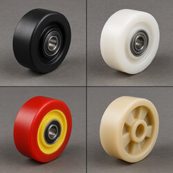 Rolka tworzywowa ZABI – trwałe i lekkie rozwiązanie dla konstrukcji przemysłowych