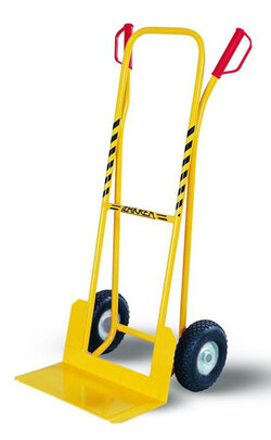 WÓZEK MAGAZYNOWY RĘCZNY DWUKOŁOWY
