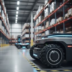 Trendy w automatyzacji logistyki - jaka jest rola nowoczesnych kół w wydajności wózków AGV?