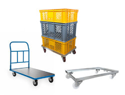 WÓZKI TRANSPORTOWE – charakterystyka i zastosowanie