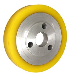 Rolka metalowo-poliuretanowa 140