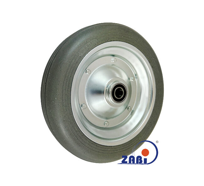 Koła i zestawy kołowe, Koła metalowo-gumowe, Koła o symbolu 100ŁS/25