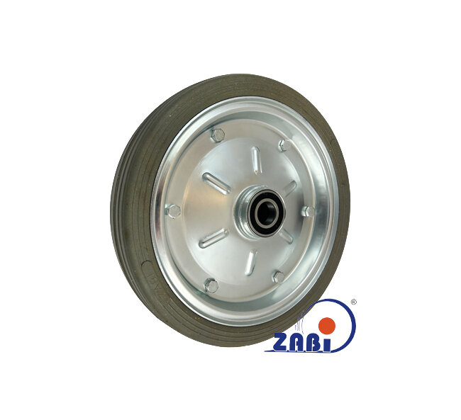 Koła i zestawy kołowe, Koła metalowo-gumowe, Koła o symbolu 100MŁS/25
