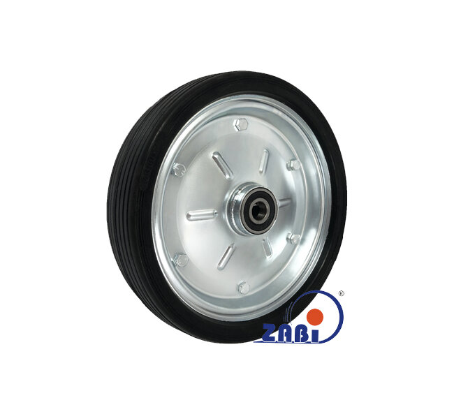 Koła i zestawy kołowe, Koła metalowo-gumowe, Koła o symbolu 100MNŁ/20