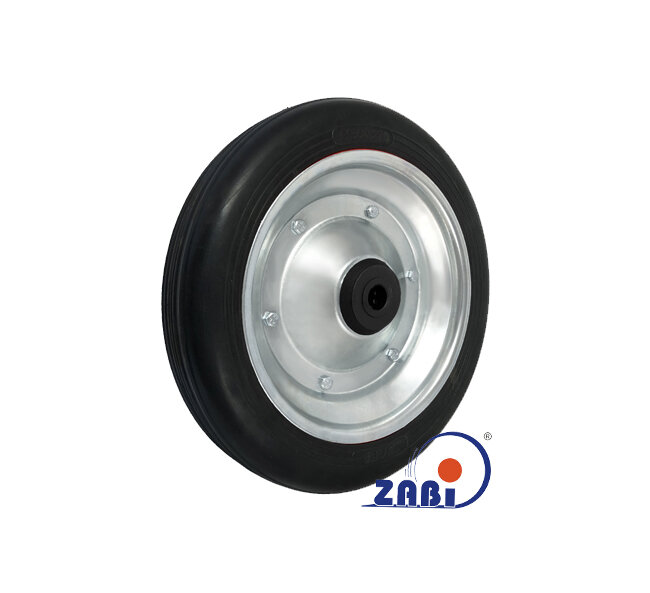 Koła i zestawy kołowe, Koła metalowo-gumowe, Koła o symbolu 100