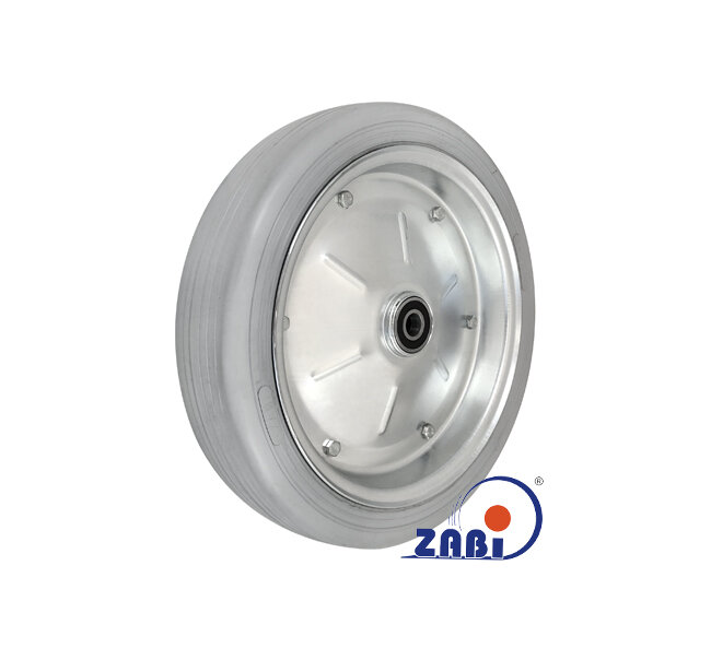 Koła i zestawy kołowe, Koła metalowo-gumowe, Koła o symbolu 400ŁS/25