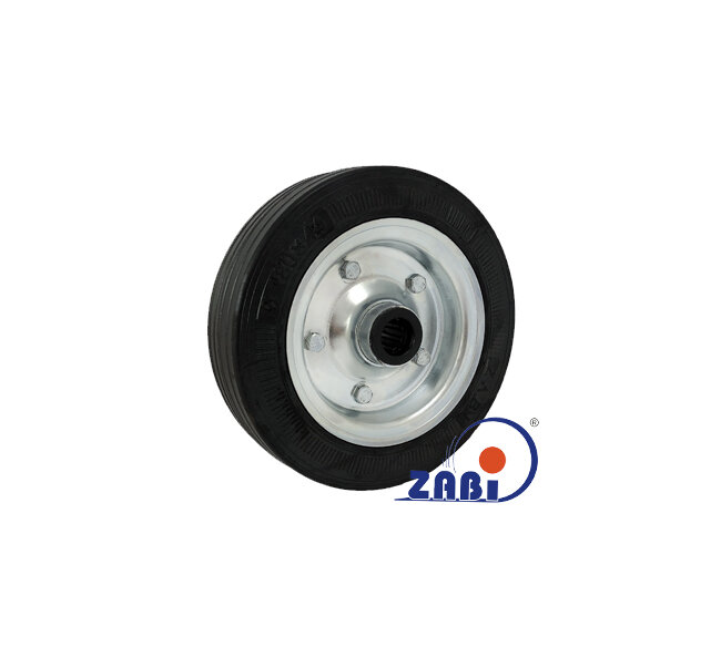 Колёса и наборы колёс, Колеса промышленные (металл +резина), Отдельные колёса с обозначением 50N