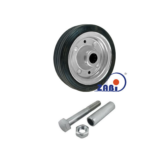 Räder und Rollen, Metallgummiräder, Räder mit Montage-Set mit dem Symbol 31/20