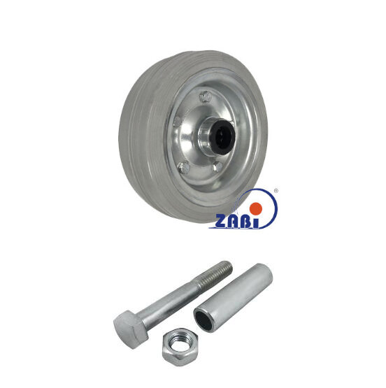 Колёса и наборы колёс, Колеса промышленные (металл +резина), С набором для монтажа с обозначением 41NS