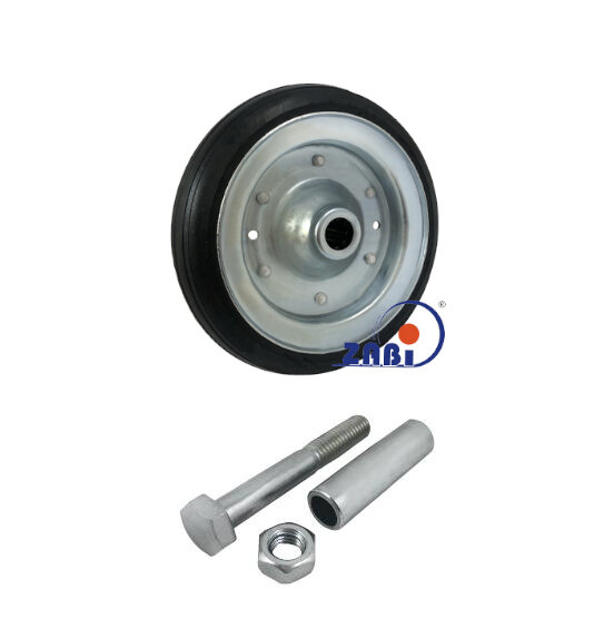 Колёса и наборы колёс, Колеса промышленные (металл +резина), С набором для монтажа с обозначением 61R