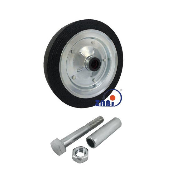 Колёса и наборы колёс, Колеса промышленные (металл +резина), С набором для монтажа с обозначением 91