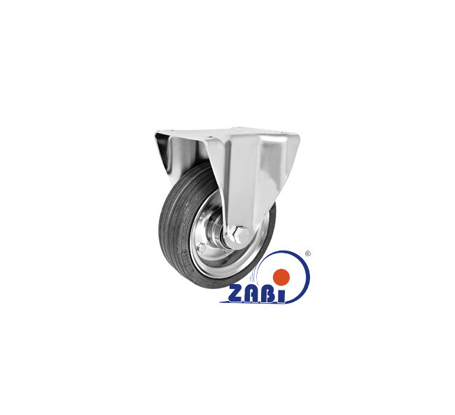 Räder und Rollen, Metallgummiräder, Bockrollen mit dem Symbol 43NSL