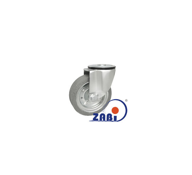 Колёса и наборы колёс, Колеса промышленные (металл +резина), С опорами с отверстием с обозначением 37S