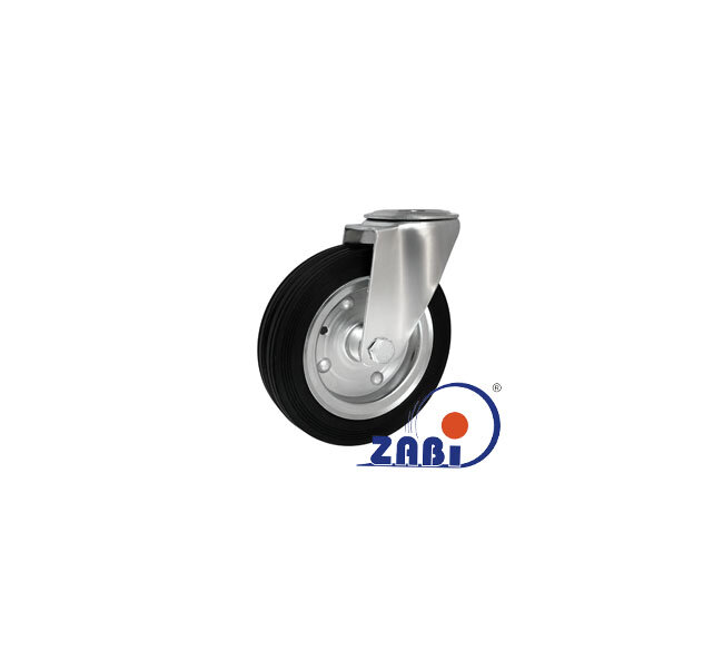 Koła i zestawy kołowe, Koła metalowo-gumowe, W obudowach z otworem o symbolu 77M