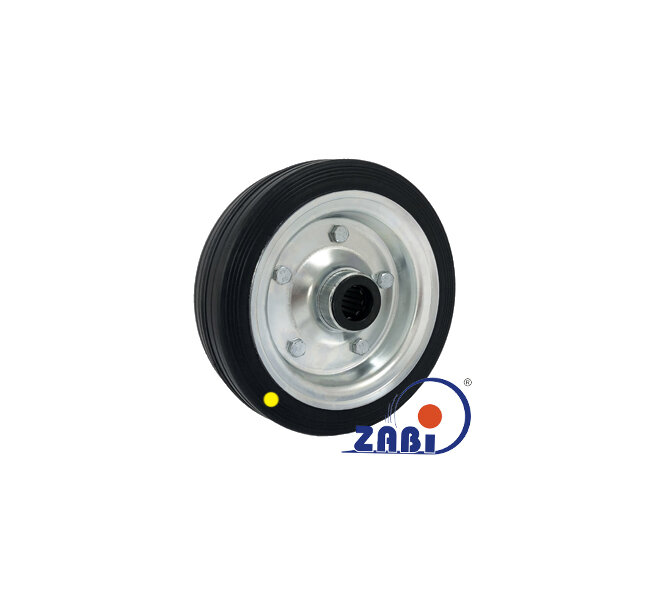 Koła elektrostatyczne, Koła elektrostatyczne metalowo-gumowe, Koła o symbolu 40N-AS