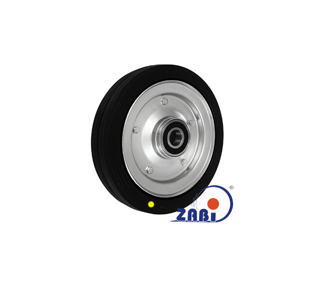 Koła elektrostatyczne, Koła elektrostatyczne metalowo-gumowe, Koła o symbolu 90Ł/25-AS