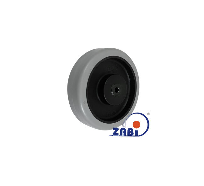 Räder und Rollen, Räder im Gehäuse aus rostfreiem Stahl, Räder mit dem Symbol 40PPULX