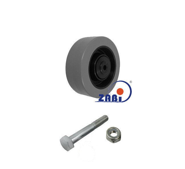 Räder und Rollen, Polypropylen-Polyurethanräder, Räder mit Montage-Set mit dem Symbol 11PPU