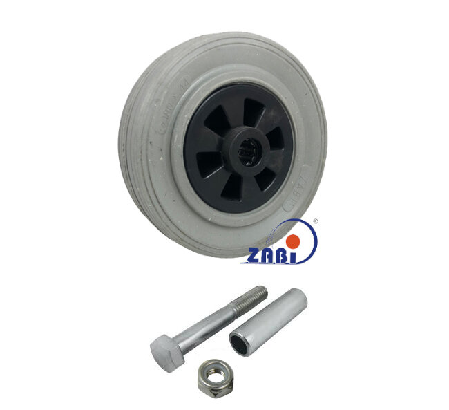 Колёса и наборы колёс, Колеса промышленные (пластик +резина), С набором для монтажа с обозначением 51TSX