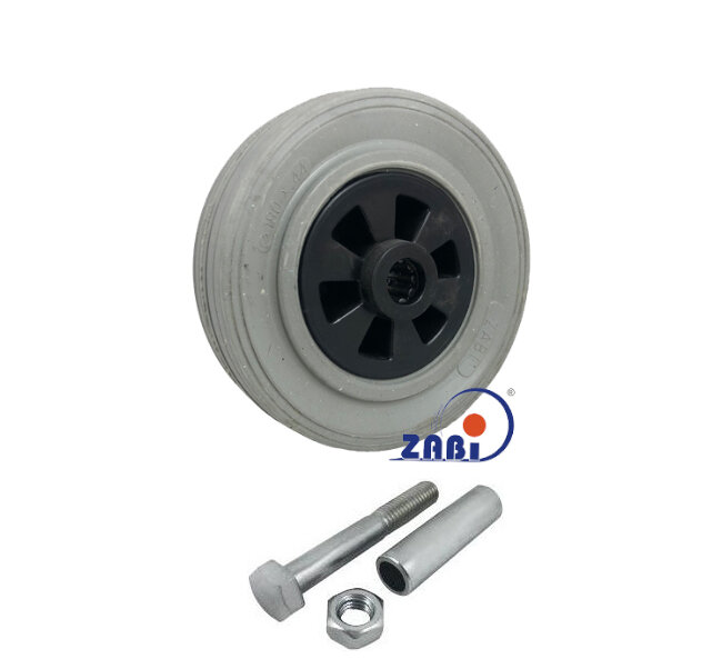 Колёса и наборы колёс, Колеса промышленные (пластик +резина), С набором для монтажа с обозначением 51TS