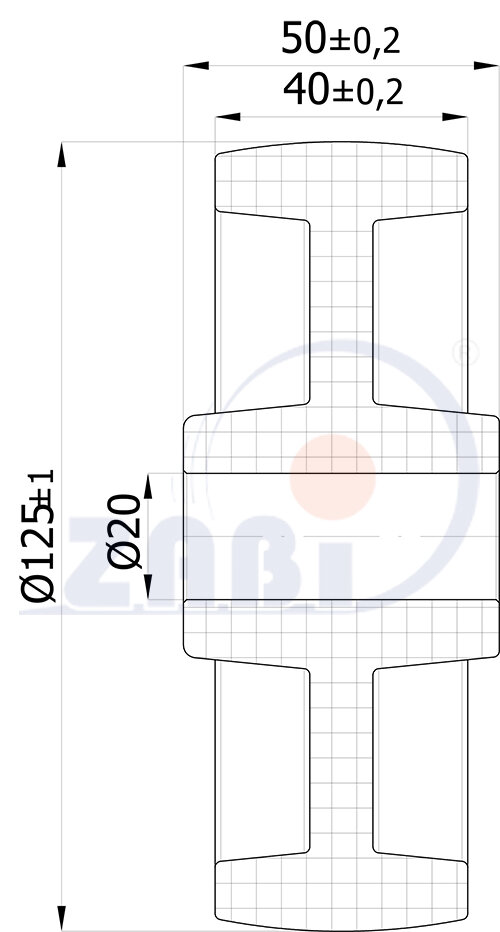 Polyamidräder, Polyamidräder, Räder mit dem Symbol 29B