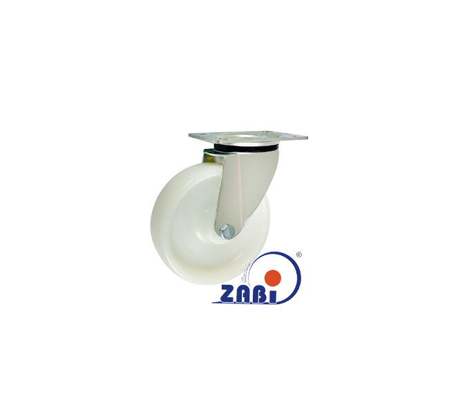 Koła poliamidowe, Do małych obciążeń, W obudowach skrętnych o symbolu 1752B9