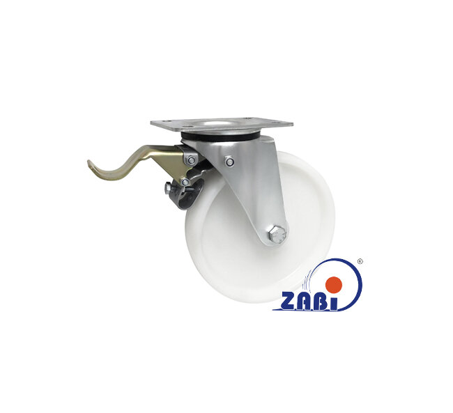 Колёса и наборы колёс, Колёса полиуритановые, В корпусах поворотных с тормозом с обозначением 65PP9H