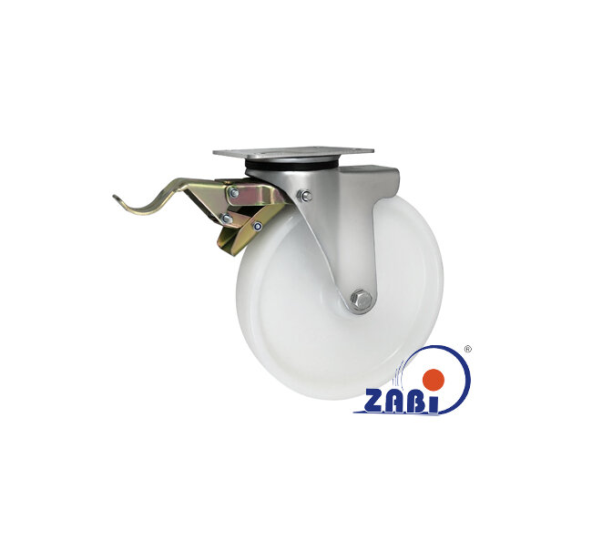 Колёса и наборы колёс, Колёса полиуритановые, В корпусах поворотных с тормозом с обозначением 95PP9H