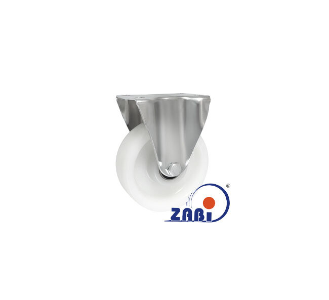 Колеса промышленные нейлоновые (полиамидные), Колеса промышленные нейлоновые (полиамидные), Колеса нейлоновые неповоротными с обозначением 23MBN