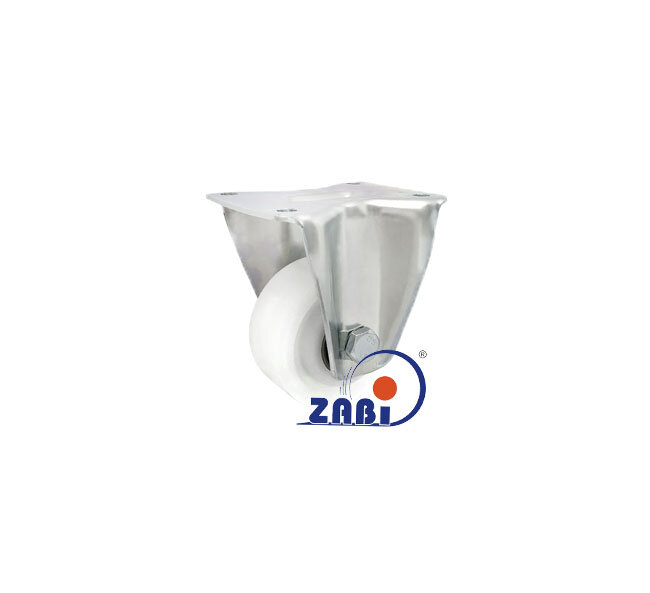 Колеса промышленные нейлоновые (полиамидные), Колеса промышленные нейлоновые (полиамидные), Колеса нейлоновые неповоротными с обозначением 4BNW