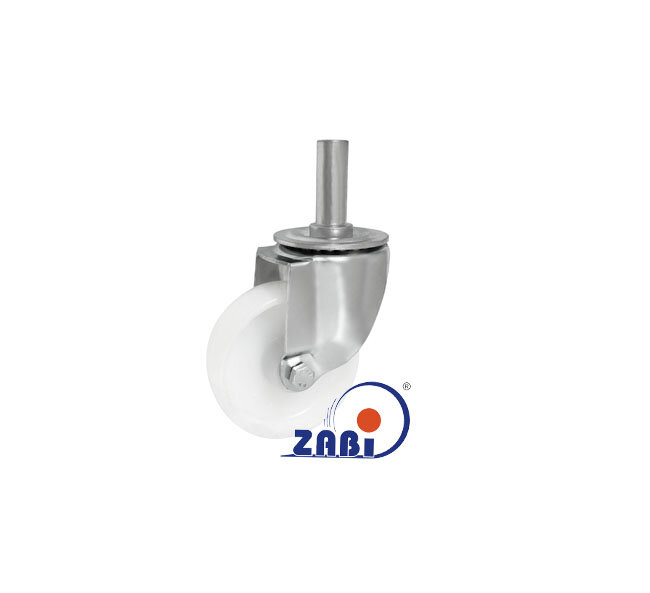 Колеса промышленные нейлоновые (полиамидные), Колеса промышленные нейлоновые (полиамидные), С опорами со штекером с обозначением 24B*25