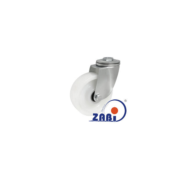 Колеса промышленные нейлоновые (полиамидные), Колеса промышленные нейлоновые (полиамидные), С опорами с отверстием с обозначением 27BNW