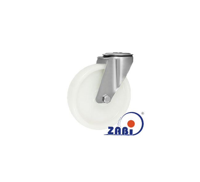 Koła i zestawy kołowe, Koła polipropylenowe, W obudowach z otworem o symbolu 47MPP9