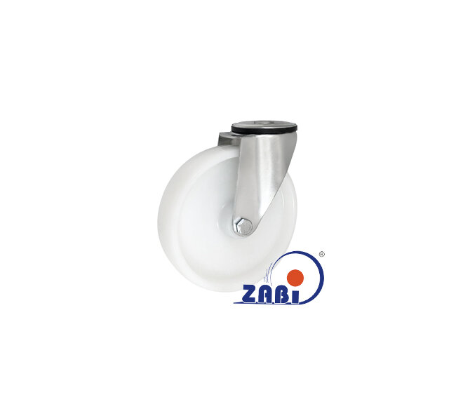 Koła i zestawy kołowe, Koła polipropylenowe, W obudowach z otworem o symbolu 67PP9