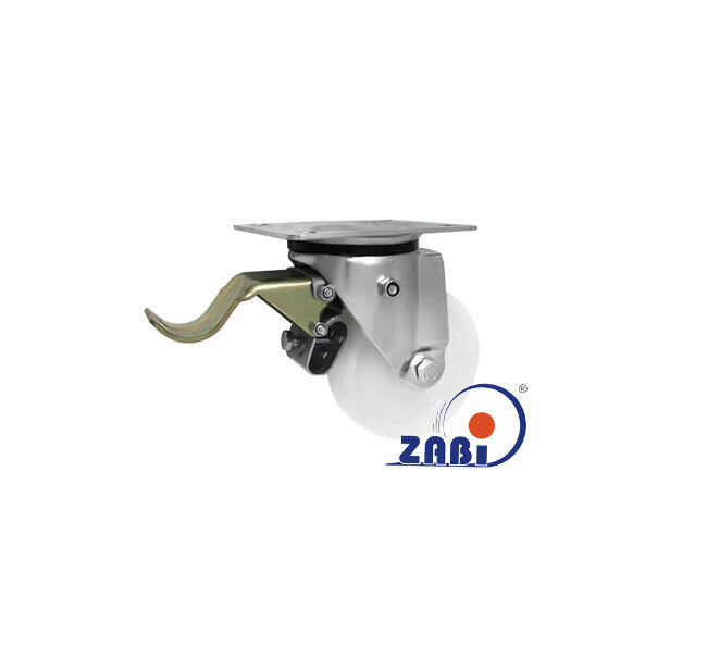 Колёса и наборы колёс, Колёса полиуритановые, В корпусах поворотных с тормозом с обозначением 25PP9H