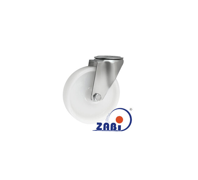 Koła i zestawy kołowe, Koła polipropylenowe, W obudowach z otworem o symbolu 77MPP9