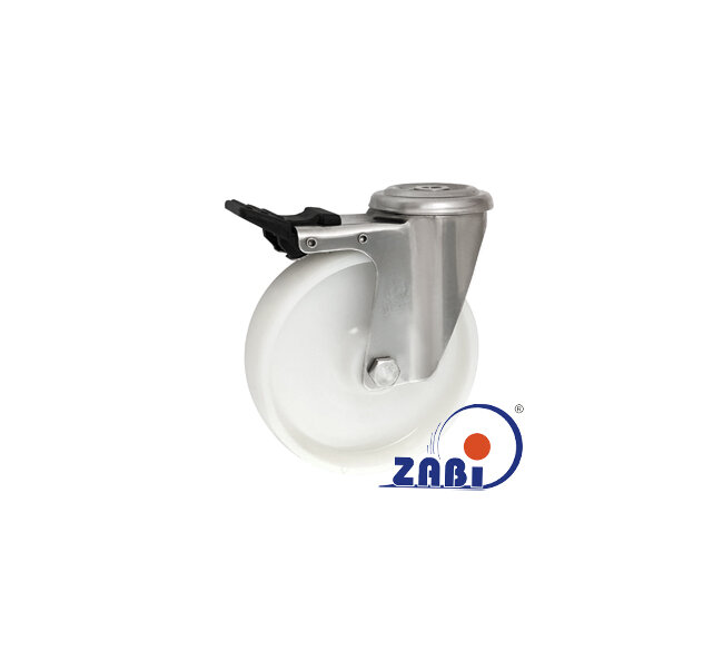 Колёса и наборы колёс, Колёса промышленные опорами из нержавеющей стали, с обозначением 77MPPX9H